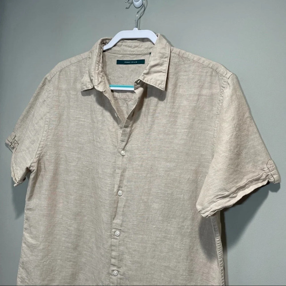 PERRY ELLIS Casual men’s shirt like Guayabera - Picture 3 of 13